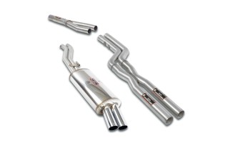 Système d'échappement en acier inoxydable M-Technik 2 pack 043720 SuperSprint BMW E30 - Conversion moteur Turbo