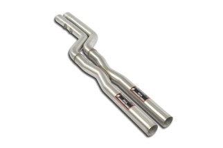 Système d'échappement en acier inoxydable M-Technik 2 pack 043720 SuperSprint BMW E30 - Conversion moteur Turbo