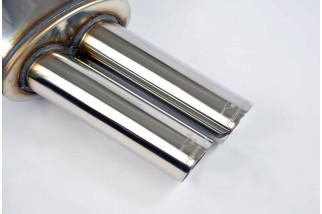 Système d'échappement arrière de course en acier inoxydable OO70 043406 pour BMW E36 316i (berline / coupé / cabriolet / touring