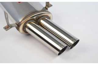 Sistema di scarico Posteriore Racing OO70 in inox 042806 Supersprint BMW E36 323i 24v (Berlina / Coupé / Cabrio / Touring) 95-98