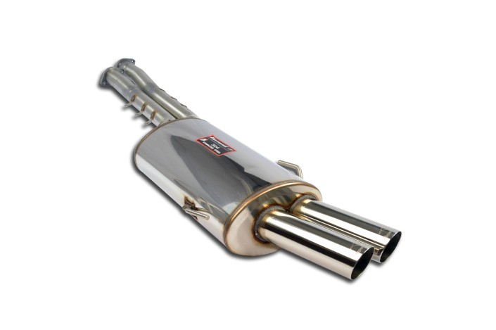 Racing Rear Exhaust System 0070 Stainless Steel 043606 SuperSprint BMW E36 All Models (S38 Engine Conversion)