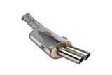 Sistema di Scarico posteriore Racing 0070 in acciaio inox 043606 SuperSprint BMW E36 Tutti i modelli (Conversione motore S38)