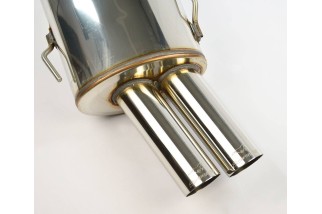 Système d'échappement arrière Racing 0070 en acier inoxydable 043606 SuperSprint BMW E36 tous modèles (conversion moteur S38)