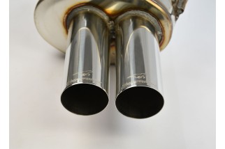 Système d'échappement arrière Racing 0070 en acier inoxydable 043606 SuperSprint BMW E36 tous modèles (conversion moteur S38)