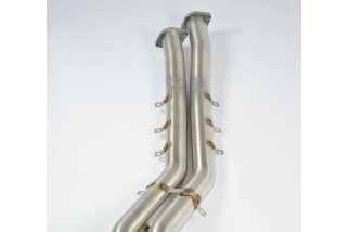 Sistema di Scarico posteriore Racing 0070 in acciaio inox 043606 SuperSprint BMW E36 Tutti i modelli (Conversione motore S38)