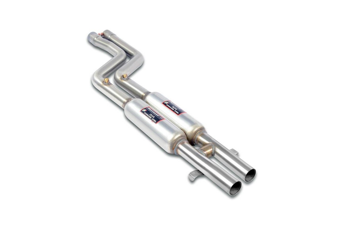 Stainless Steel Front Exhaust System 045202 SuperSprint BMW E36 All Models (S54 Engine Conversion)