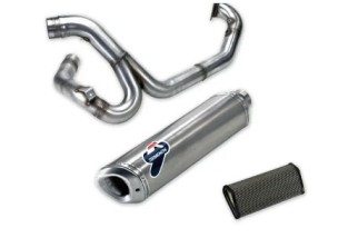 Pot d'échappement complet Racing TERMIGNONI 96480021A en titane/acier inoxydable pour Ducati Multistrada 1200 2010-2014