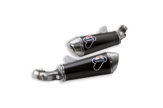 Ligne d'échappement racing en carbone Termignoni 96027509B pour Ducati Monster 696 2008-2014