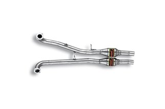 Anteriore con catalizzatore metallico Destro - Sinistro per ALFA ROMEO ZAGATO SZ 3.0i V6