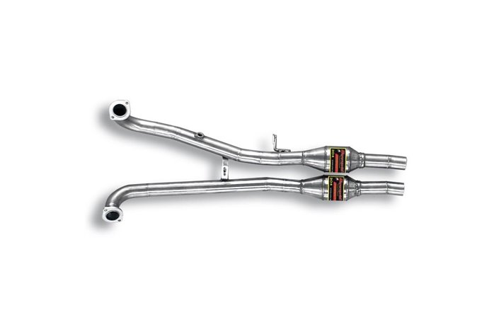 Anteriore con catalizzatore metallico Destro - Sinistro per ALFA ROMEO ZAGATO RZ 3.0i V6