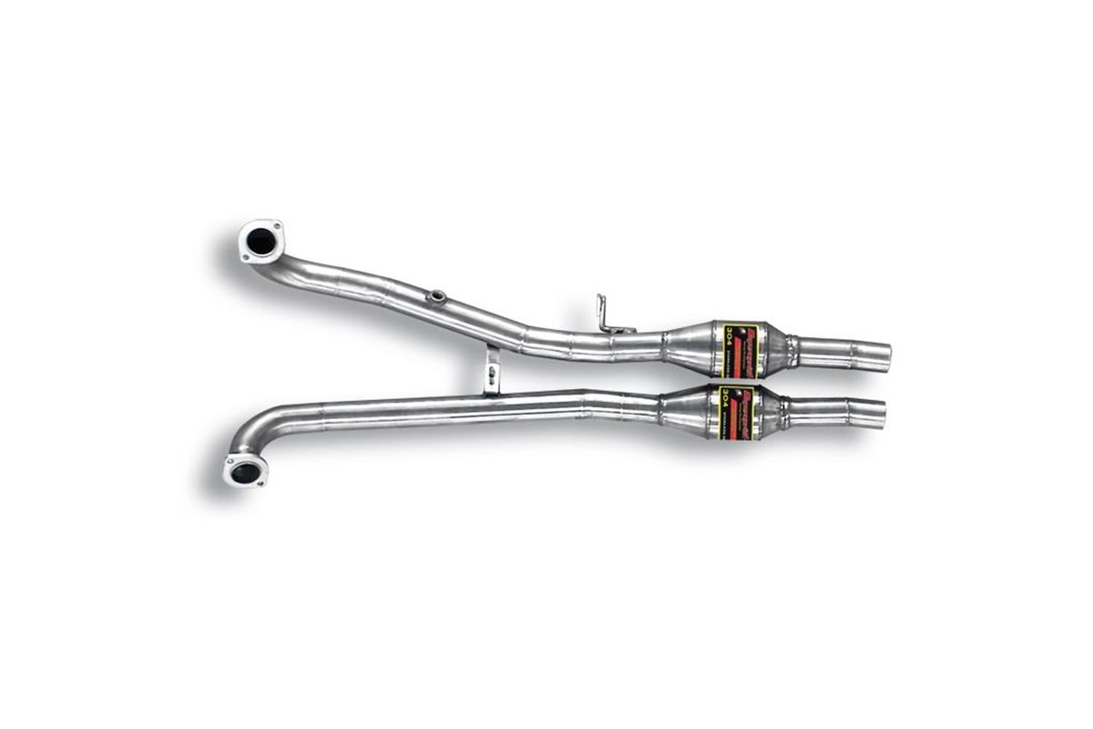 Anteriore con catalizzatore metallico Destro - Sinistro per ALFA ROMEO ZAGATO RZ 3.0i V6