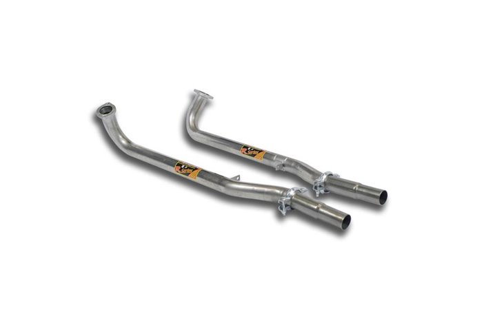 Kit tubi anteriori Destro - Sinistro per ALFA ROMEO 75 2.5 V6 Quadrifoglio Oro/Milano (156 Hp) '85 - '87