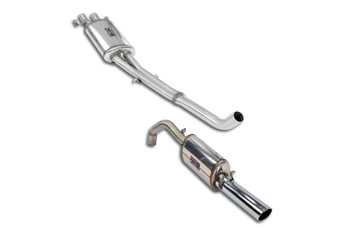 Sport pack - Uscita centrale per ALFA ROMEO 75 2.5 V6 Quadrifoglio Oro/Milano (156 Hp) Kat. '85 - '87  