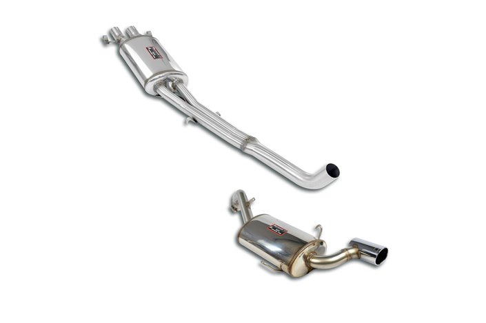 Sport pack - uscita lato destro per ALFA ROMEO 75 3.0 V6 Q.V. (192 Hp) Kat. '90 - '92