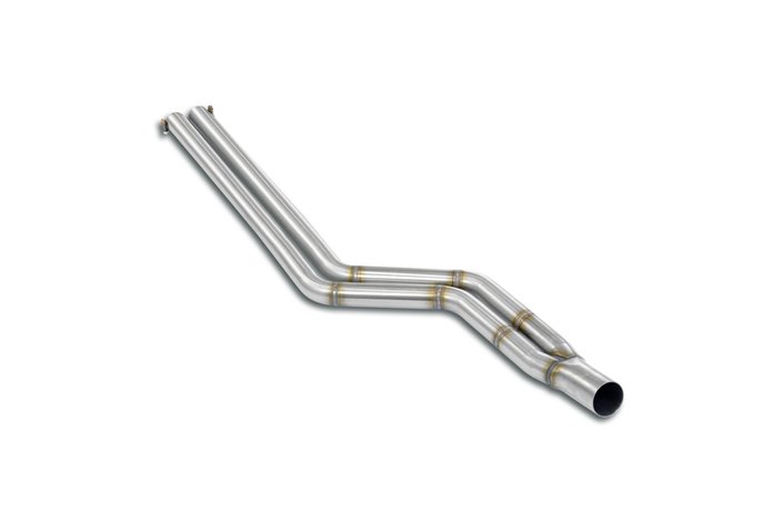 Tubo anteriore + Tubo centrale per BMW E9 3.0 CSL '72 - '73 (Conversione motore M88 / S38)