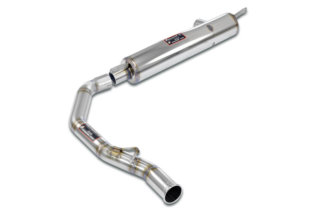 Posteriore + tubo uscita O70 per BMW E9 3.0 CSL '72 - '73 (Conversione motore M88 / S38)