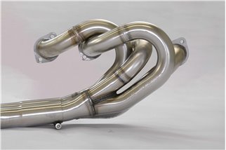 Collettore(Guida a sinistra)Round exhaust ports per BMW 2002 (Berlina - Cabrio) '68 - '77