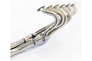 Collettore + "X-Pipe"(Guida a sinistra)100% InoxPer catalizzatore di serie per BMW E30 320i Kat (Berlina - Coupè -Touring - Cabr