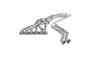 Collettore + tubi raccordo 100% Inox(Guida a sinistra) per BMW E30 - Conversione motore M50 / M52 / M54 - 24v