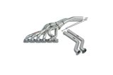 Collettore + tubi raccordo 100% Inox(Guida a sinistra) per BMW E30 - Conversione motore M50 / M52 / M54 - 24v