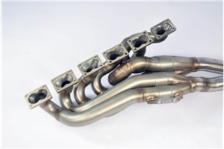 Collettore 100% Inox "Step Design"(Guida a sinistra) per BMW E30 - Conversione motore S38 - 24v