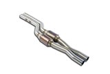 Anteriore "X-Pipe" con catalizzatore metallico destro + sinistro per BMW E30 - Conversione motore S38 - 24v