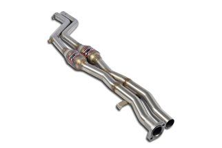Scarico anteriore con catalizzatore metallico destro + sinistro per BMW E36 328i (Motore M52 - mod. USA) '95 - '99