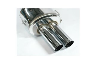 Posteriore OO70 100% Inox per BMW E36 328i (Motore M52 - mod. USA) '95 - '99