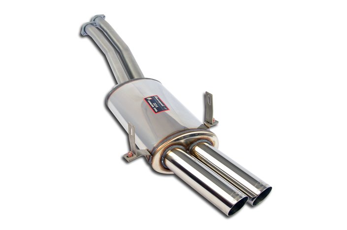 Posteriore "Racing" OO70 100% Inox per BMW E36 328i (Motore M52 - mod. USA) '95 - '99