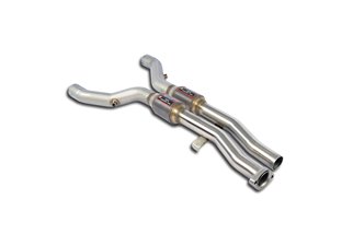 Anteriore con catalizzatore metallico destro + sinistro 100 CPSI  per BMW E36 Tutti i modelli (Conversione motore V8 - LS1 / Mus