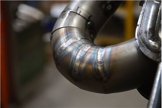 Collettore 100% Inox "Step Design"(Guida a sinistra)  per BMW E36 Tutti i modelli (Conversione motore S38)