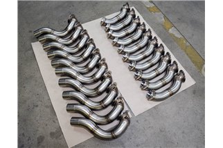 Kit tubi turbina(sostituisce pre-cat.)(Guida a destra / sinistra) per BMW E36 Tutti i modelli (Conversione motore N54 Bi-Turbo)