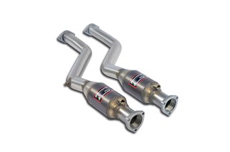 Scarico anteriore con catalizzatori metallici. per BMW E36 Compact - Tutti i modelli (Conversione motore S54)