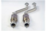 Scarico anteriore con catalizzatori metallici. per BMW E36 Compact - Tutti i modelli (Conversione motore S54)