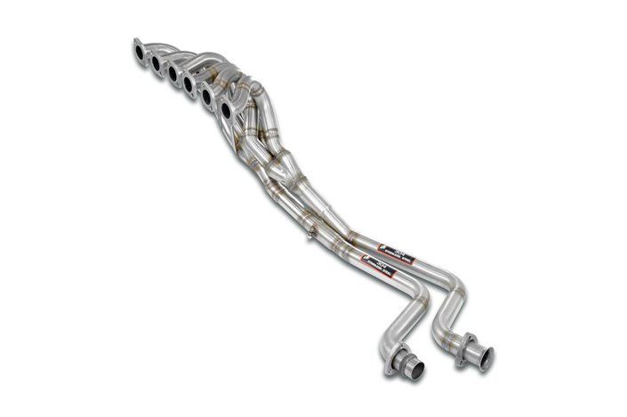 Collettore + tubi di collegamento(Guida a sinistra) per BMW E12 520/6 (Mod. Europa-M20) '77 - '81