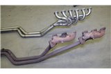 Collettore + tubi raccordo 100% Inox(Guida a sinistra) per BMW E12 528 (M30) '74 - '77