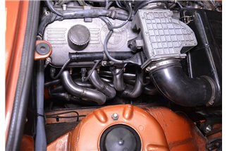 Collettore + tubi raccordo 100% Inox(Guida a sinistra) per BMW E12 528 (M30) '74 - '77