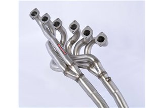 Collettore + tubi raccordo 100% Inox(Guida a sinistra) per BMW E12 528i (M30) '77 - '81 (Mod.USA)