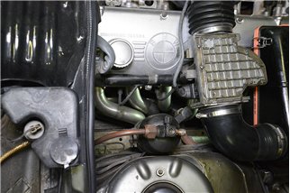 Collettore + tubi raccordo 100% Inox(Guida a sinistra) per BMW E12 528i (M30) '77 - '81 (Mod.USA)
