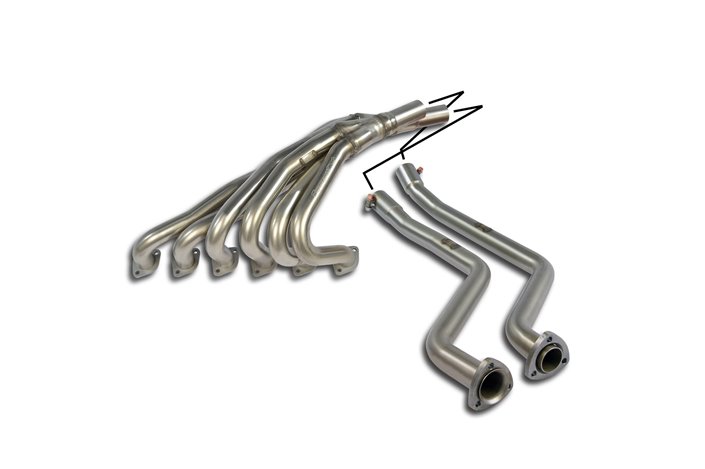 Collettore 100% Inox(Guida a sinistra) per BMW E28 520i (M20) 11/ '80 - '87