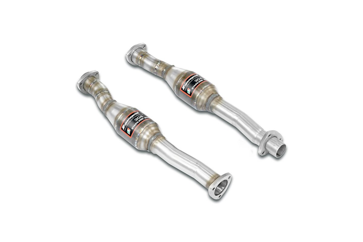 Anteriore con catalizzatore metallico destro + sinistro per BMW E28 M 535i (M30) 06/ '87 - 12/ '87