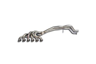 Collettore Inox + "X-Pipe"(Guida a sinistra) per BMW E28 M 535i (M30) Kat. 06/ '87 - 12/ '87
