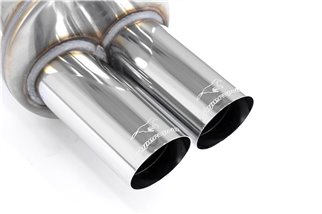 Scarico posteriore OO76 per BMW E34 520i 24v Berlina/Touring (M50 - 6 cil.) '89 - '95