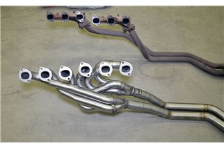 Collettore + tubi raccordo 100% Inox(Guida a sinistra) per BMW E24 633 CSi (M30) '75 - '81