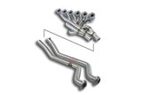 Collettore + tubi raccordo 100% Inox(Guida a sinistra) per BMW E24 635 CSi (M30) '77 - 04/'82
