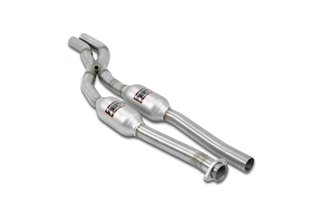 Scarico anteriore + "X-Pipe" per BMW E24 635 CSi (M30) Kat. 6/'87 - '89