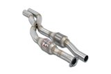 Anteriore con catalizzatore metallico destro - sinistro + "X-Pipe" per BMW E32 735i (6 cil. - M30) ' 86 - ' 92
