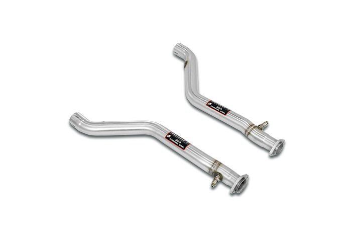 Kit tubi anteriori Destro - Sinistro(Sostituiscono kat) per BMW E32 740i V8 (M60)  ' 92 - ' 94