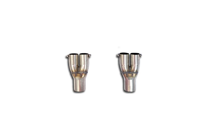 Tubo collegamento "Y-Pipe" destro + sinistro  per BMW E32 740iL V8 (M60)  ' 92 - ' 94