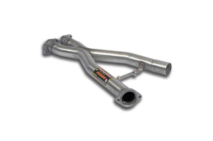 Tubo centrale "X-Pipe"(Sostituisce scarico centrale di serie) per BMW E31 840i V8 (M60) '93 - 10/'94